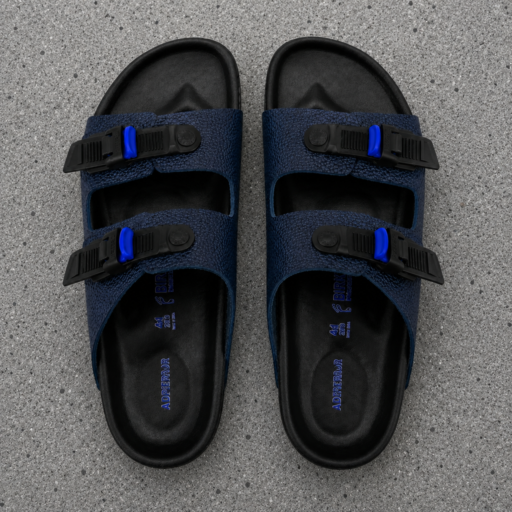 birkenstock Sandale Blue