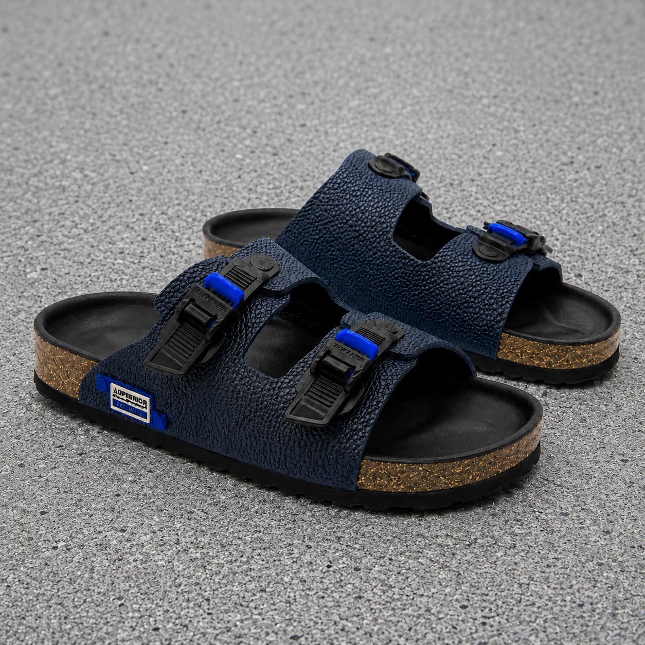 birkenstock Sandale Blue