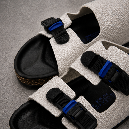 birkenstock Sandale Blanc