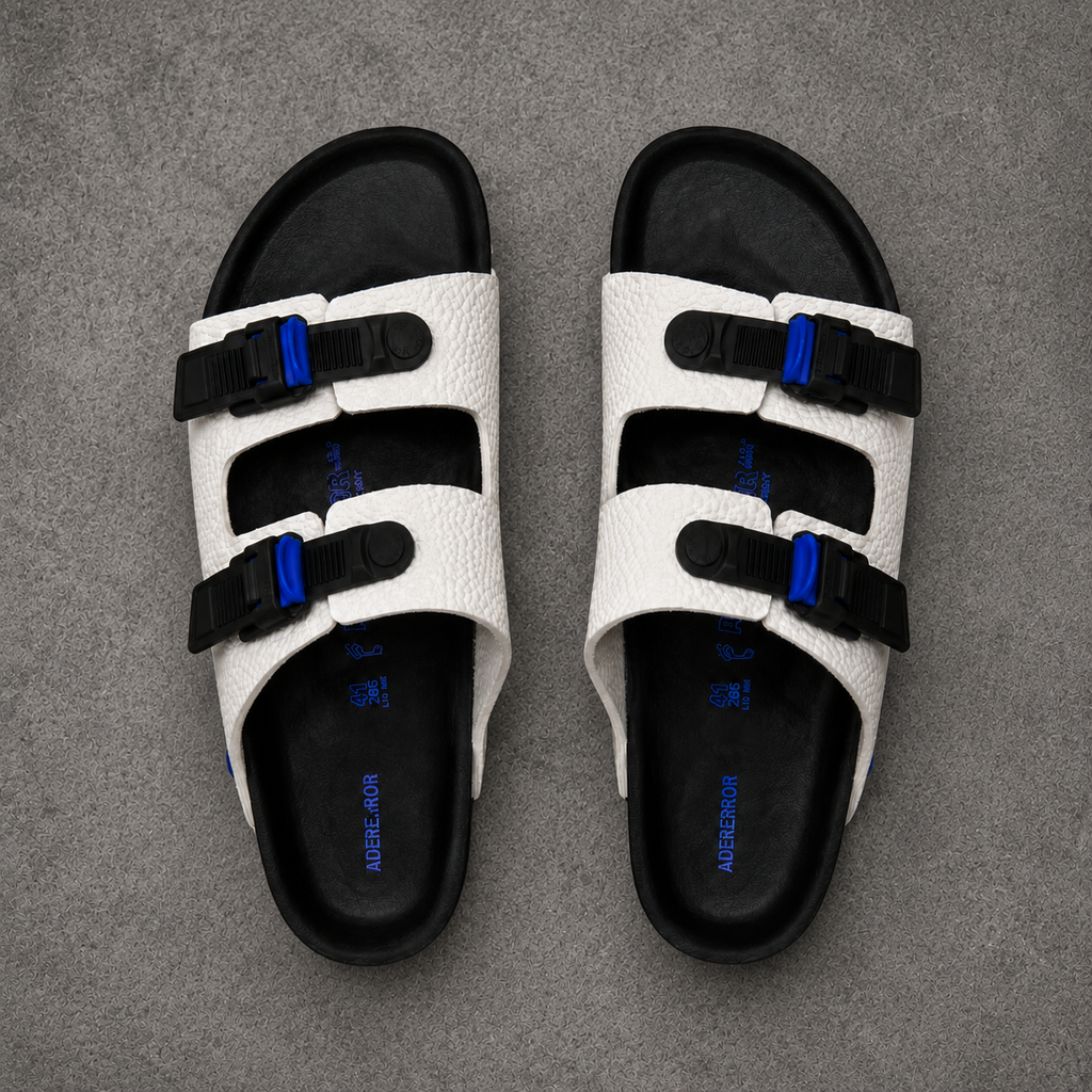 birkenstock Sandale Blanc