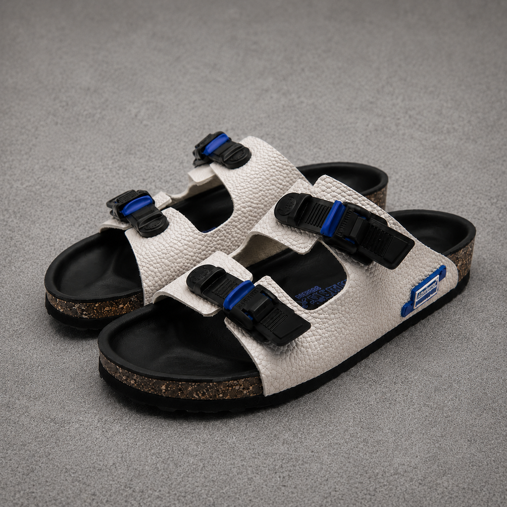 birkenstock Sandale Blanc