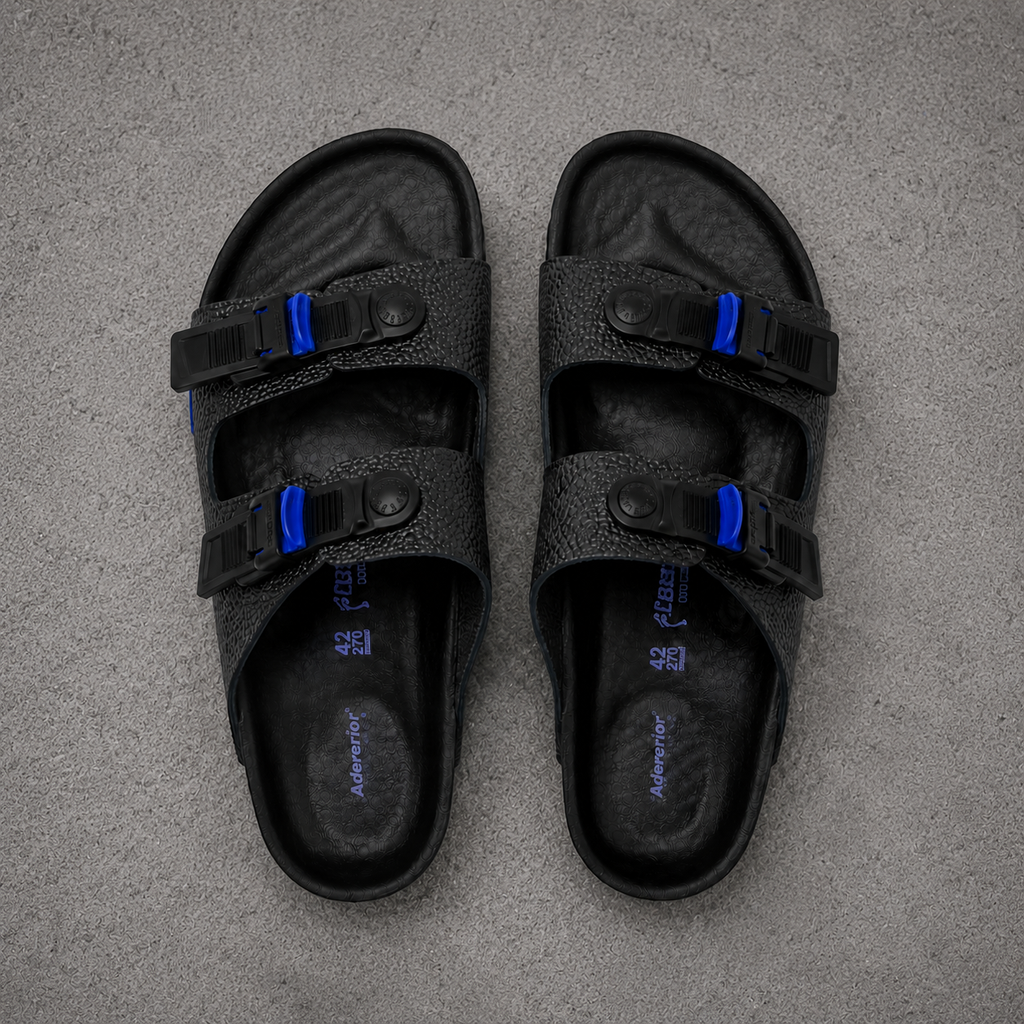 birkenstock Sandale Noir